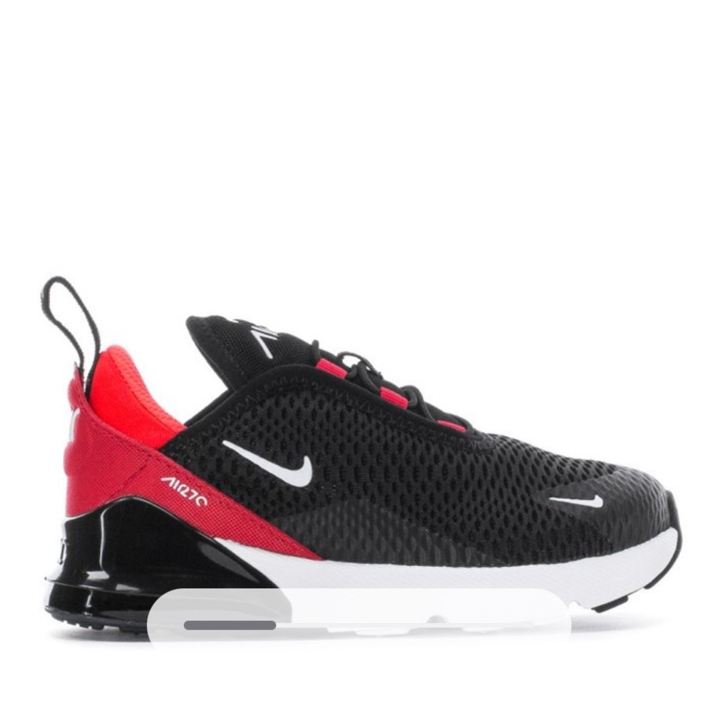 Baby/Toddler's Nike Air Max 270 Black/White-University Red | Size: 4C